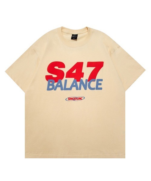 Ressaca(レサーカ)の「オーバーサイズ 発泡プリントレターロゴTシャツ(Tシャツ/カットソー・メンズ・サックスブルー/ブルー/グリーン/クリーム・L/XL/M)」の2枚目の写真