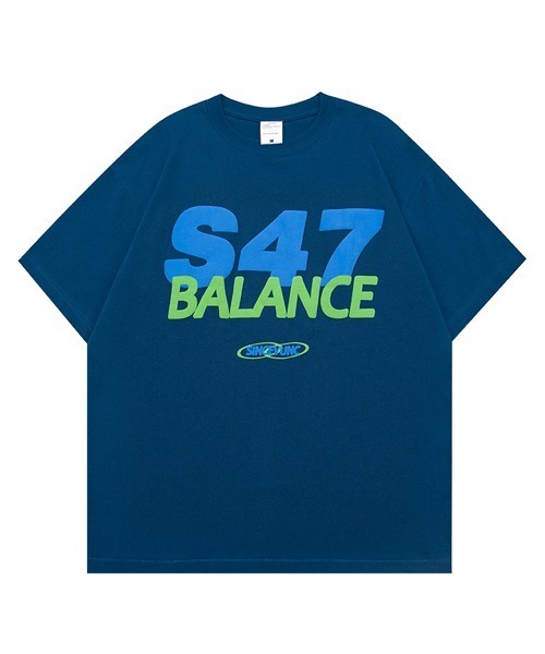 Ressaca(レサーカ)の「オーバーサイズ 発泡プリントレターロゴTシャツ(Tシャツ/カットソー・メンズ・サックスブルー/ブルー/グリーン/クリーム・L/XL/M)」の8枚目の写真