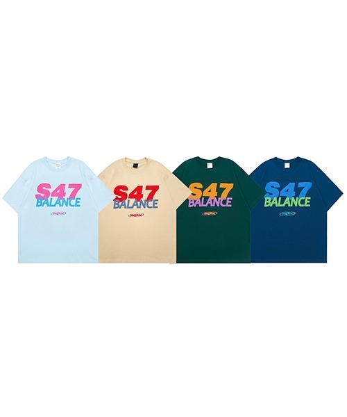 Ressaca(レサーカ)の「オーバーサイズ 発泡プリントレターロゴTシャツ(Tシャツ/カットソー・メンズ・サックスブルー/ブルー/グリーン/クリーム・L/XL/M)」の14枚目の写真