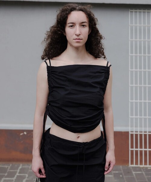 Baserange/ベースレンジ PICTORIAL STRAP TOP BASERANGE/ベースレンジ】 PICTORIAL STRAP TOP（シャツ／ブラウス