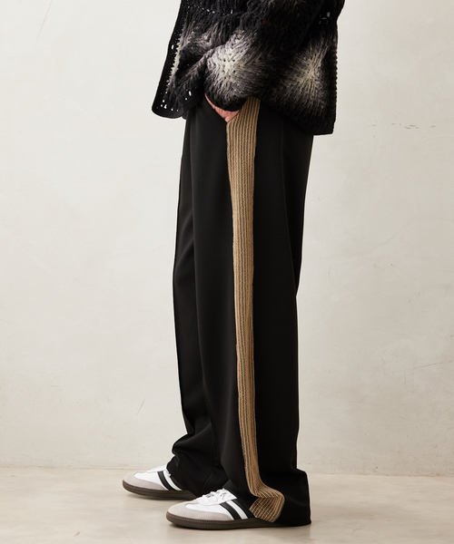 JOURNAL STANDARD relume（ジャーナルスタンダード　レリューム）の「サイドライン ジャージートラックパンツ（その他パンツ・メンズ・グレー/ブラック/ネイビー・MEDIUM/LARGE）」の9枚目の写真