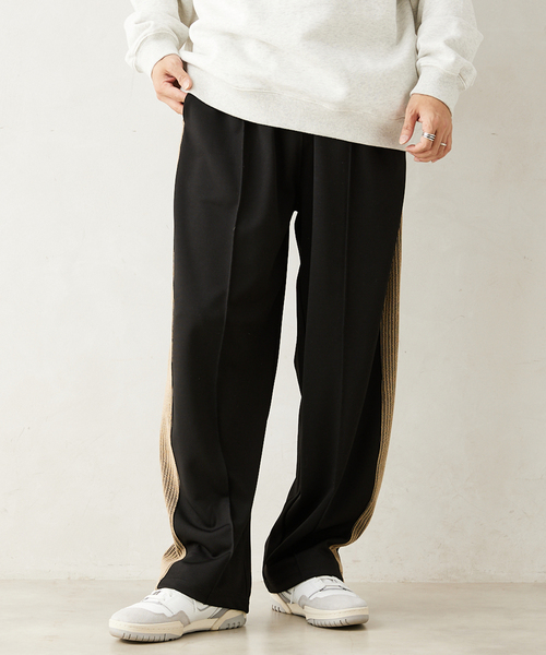 JOURNAL STANDARD relume（ジャーナルスタンダード　レリューム）の「サイドライン ジャージートラックパンツ（その他パンツ・メンズ・グレー/ブラック/ネイビー・MEDIUM/LARGE）」の15枚目の写真