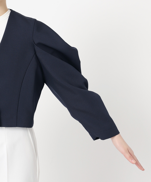 NOBLE ネイビー ジャケット 36 NOBLE ネイビー ジャケット 36