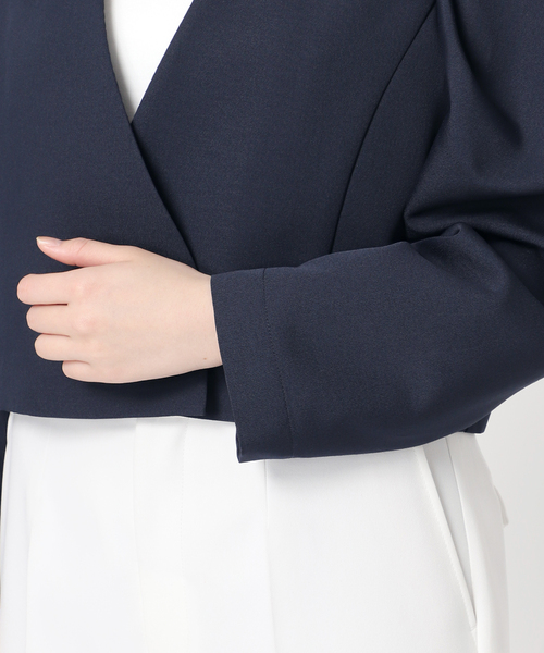 NOBLE ネイビー ジャケット 36 NOBLE（ノーブル） ジャケット 36 ネイビー レディース : ZOZOTOWN
