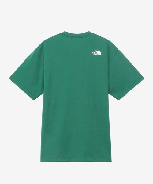 THE NORTH FACE（ザノースフェイス）の「THE NORTH FACE S/S Nuptse Tee NT32448（Tシャツ/カットソー・メンズ・オリーブ/ブラック/パープル/ホワイト/グリーン・X-LARGE/LARGE/MEDIUM/SMALL）」の9枚目の写真