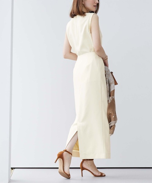 UR'S（ユアーズ）の「ハイウエストタイトスカート（スカート・レディース・グリーン/ブラック/アイボリー・S/M/L）」の5枚目の写真