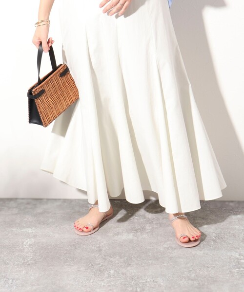 FABIO RUSCONI（ファビオルスコーニ）の「【FABIO RUSCONI/ファビオルスコーニ】PVCビジューサンダル（サンダル・レディース・ブラック/ピンクベージュ・36/37/38）」の17枚目の写真