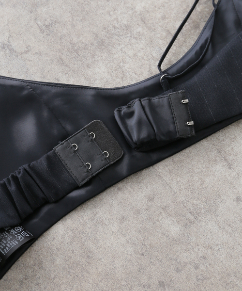 【新品】Spick & Span TIR ピンストライプビスチェ Spick & Span（スピックアンドスパン）の「T/Rピンストライプ