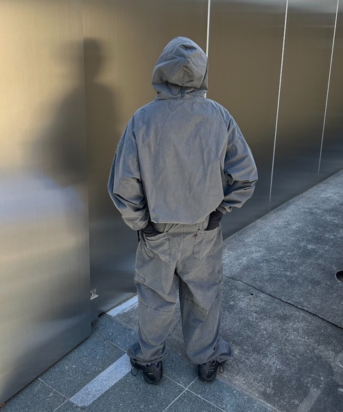 WHO'S WHO gallery（フーズフーギャラリー）の「【KOOKY'N/クーキー】BRONXピグメントパーカー（マウンテンパーカー・メンズ・グレー・FREE）」の5枚目の写真