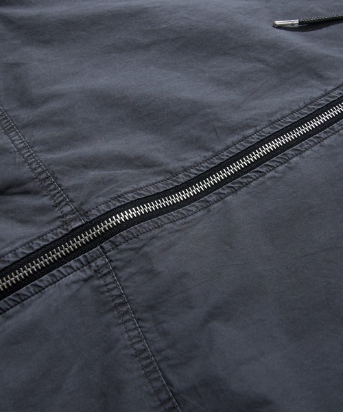 WHO'S WHO gallery（フーズフーギャラリー）の「【KOOKY'N/クーキー】BRONXピグメントパーカー（マウンテンパーカー・メンズ・グレー・FREE）」の10枚目の写真