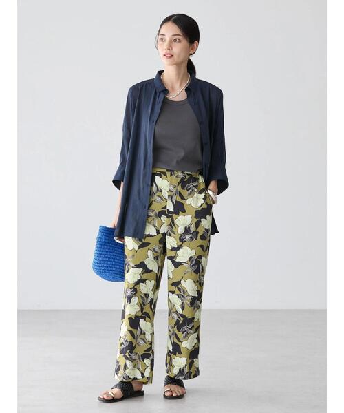 AMERICAN HOLIC（アメリカンホリック）の「抗菌防臭Dailyテレコタンクトップ（インナーウェア/肌着・レディース・ブラック/チャコールグレー/グレイッシュベージュ/オフホワイト・M/L）」の18枚目の写真