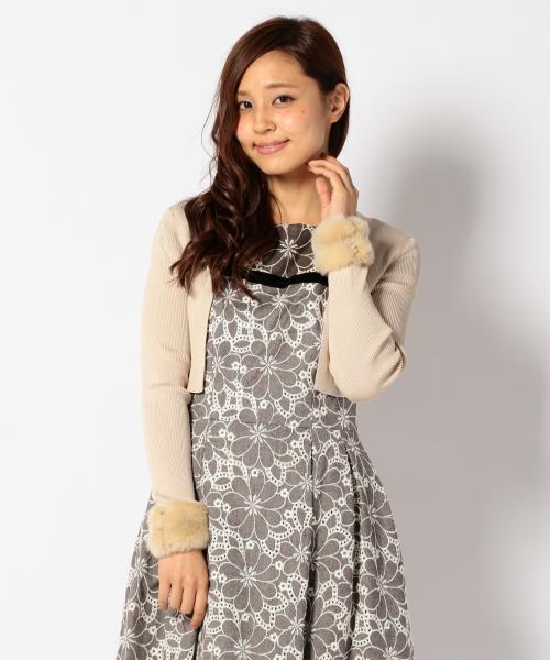 トッカバンビーニ　セレモニードレスブラウスボレロカーディガン3点セット110 TOCCA（トッカ）の「BAMBI KNIT ボレロ（カーディガン/ボレロ）」 - WEAR