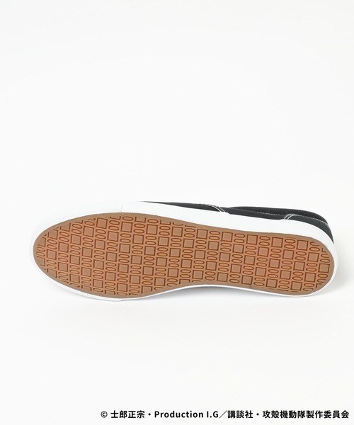 RAGEBLUE(レイジブルー)の「【攻殻機動隊 S.A.C.】コラボ/刺繍スリッポン(スリッポン・メンズ・ブラック・MEDIUM/LARGE)」の6枚目の写真