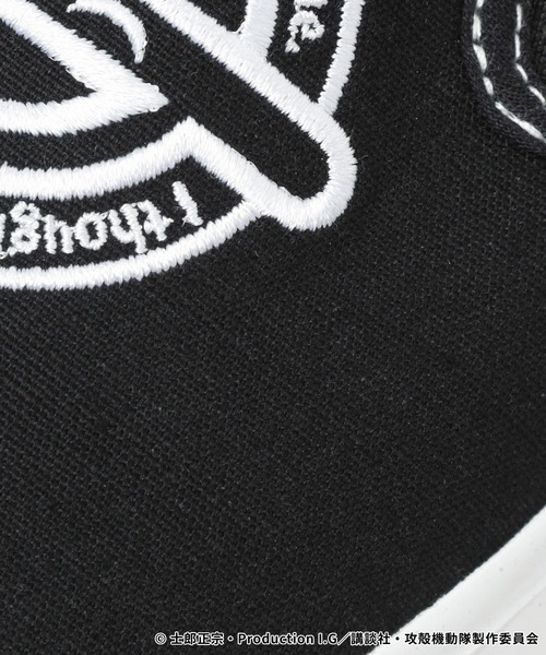 RAGEBLUE(レイジブルー)の「【攻殻機動隊 S.A.C.】コラボ/刺繍スリッポン(スリッポン・メンズ・ブラック・MEDIUM/LARGE)」の11枚目の写真