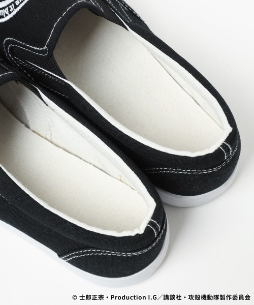 RAGEBLUE(レイジブルー)の「【攻殻機動隊 S.A.C.】コラボ/刺繍スリッポン(スリッポン・メンズ・ブラック・MEDIUM/LARGE)」の12枚目の写真