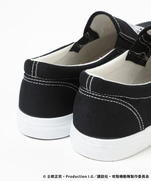 RAGEBLUE(レイジブルー)の「【攻殻機動隊 S.A.C.】コラボ/刺繍スリッポン(スリッポン・メンズ・ブラック・MEDIUM/LARGE)」の13枚目の写真