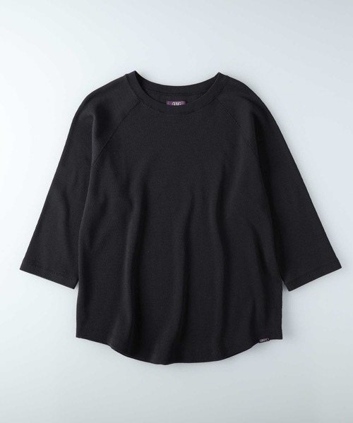 GUNG HO（ガンホー）の「【GUNG HO】別注サーマル7分袖T（Tシャツ/カットソー・メンズ・ホワイト/ブラック・M/L/XL）」の9枚目の写真