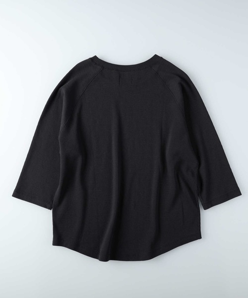 GUNG HO（ガンホー）の「【GUNG HO】別注サーマル7分袖T（Tシャツ/カットソー・メンズ・ホワイト/ブラック・M/L/XL）」の10枚目の写真