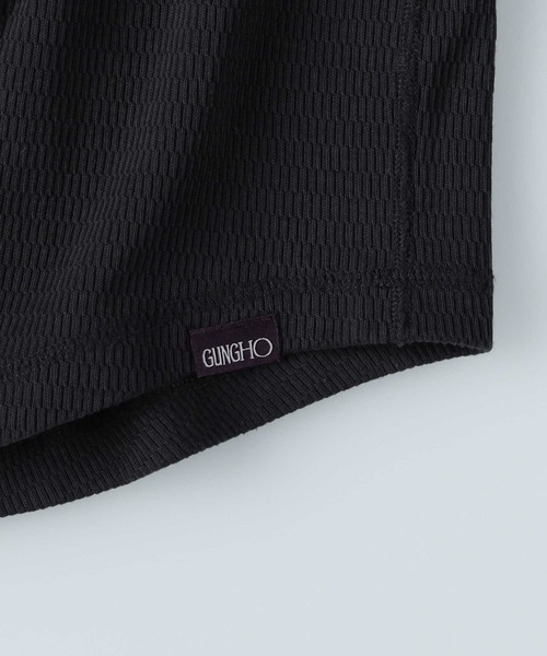 GUNG HO（ガンホー）の「【GUNG HO】別注サーマル7分袖T（Tシャツ/カットソー・メンズ・ホワイト/ブラック・M/L/XL）」の12枚目の写真