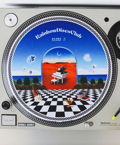 BEAMS RECORDS（ビームスレコーズ）の「Rainbow Disco Club × BEAMS RECORDS / Slipmat（レコード・メンズ・その他・ONE SIZE）」の3枚目の写真