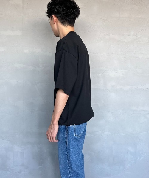 NANGA/ナンガ] 別注 ワンポイントロゴ刺繍 ルーズフィットドロー