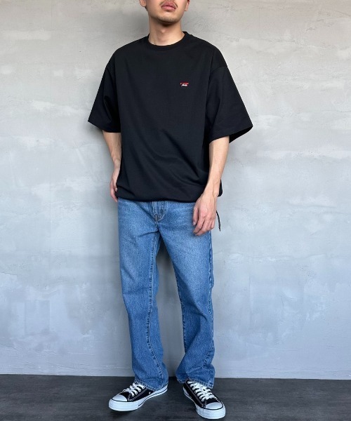 NANGA/ナンガ] 別注 ワンポイントロゴ刺繍 ルーズフィットドローコード