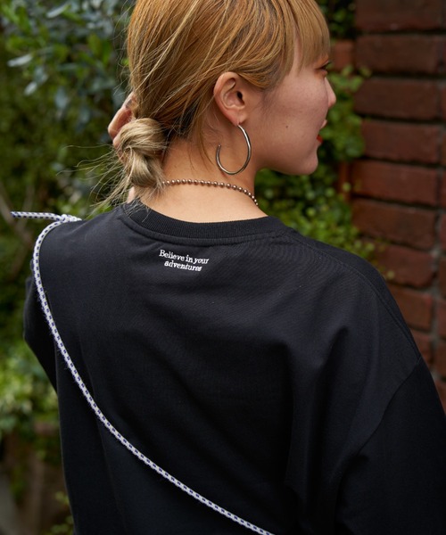 S05【Bonpoint】Aada アップリケ付きTシャツ 10~14A (#102) ボンポワン オンラインストア | Bonpoint アーダTシャツ