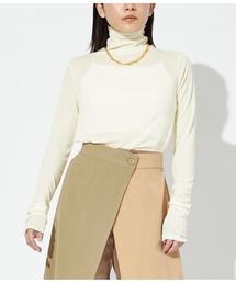 Settimissimo | シアーフライス シームレス タートルプオーバー(Tシャツ/カットソー)