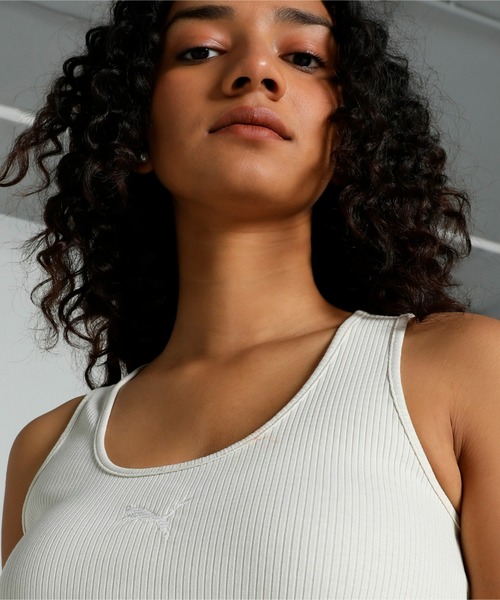 PUMA（プーマ）の「PUMA プーマ ウィメンズ デア トゥ ミューティド モーション タンクトップ D（その他トップス・レディース・オフホワイト/Beige・X-SMALL/SMALL/MEDIUM/LARGE）」の5枚目の写真