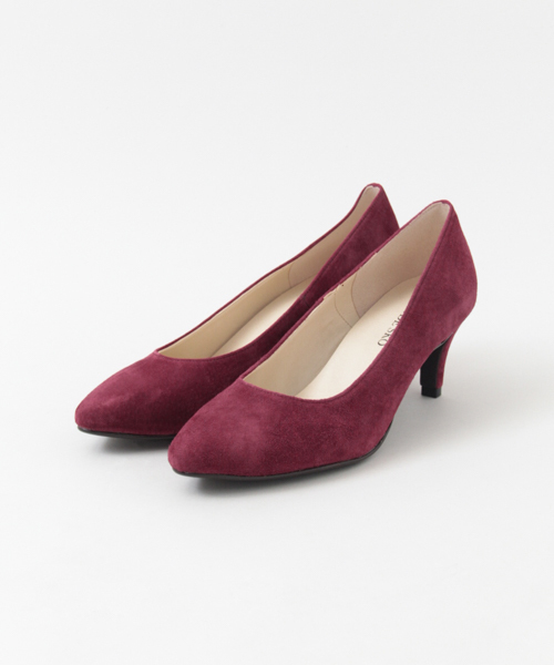 RODE SKO（ロデスコ）の「RODE SKO CALA スェードプレーンパンプス（パンプス・レディース・グレー/ブラック/ネイビー/レッド系その他・38/37/36/35/39）」の4枚目の写真