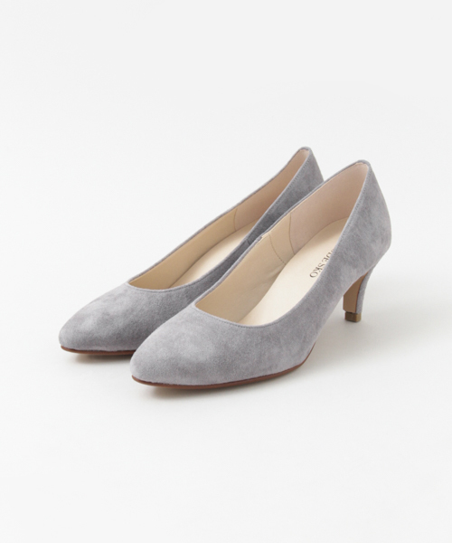 RODE SKO（ロデスコ）の「RODE SKO CALA スェードプレーンパンプス（パンプス・レディース・グレー/ブラック/ネイビー/レッド系その他・38/37/36/35/39）」の2枚目の写真