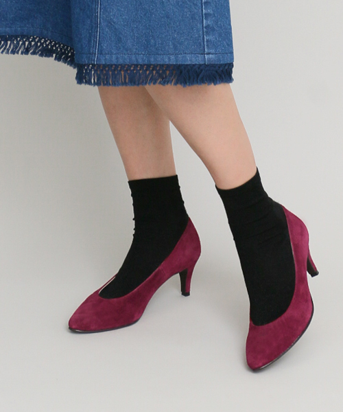 RODE SKO（ロデスコ）の「RODE SKO CALA スェードプレーンパンプス（パンプス・レディース・グレー/ブラック/ネイビー/レッド系その他・38/37/36/35/39）」の13枚目の写真