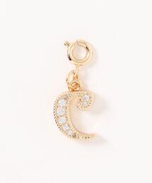 VIBGYOR（ヴィブジョー）の「【FANCYCUBE】FANCYCUBE ファンシーキューブ /イニシャル アルファベット ゴールドチャーム コスメ＆アクセサリーパーツ(MA)（チャーム）」