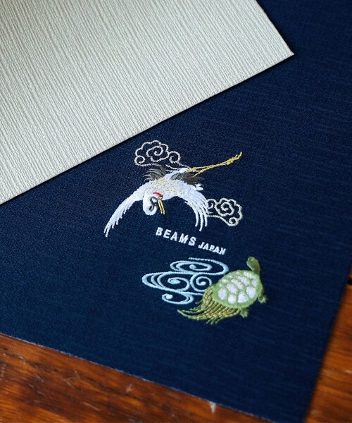 縁起物 刺繍 ランチョンマット（ランチョンマット/テーブルウェア