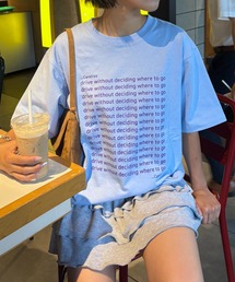CIAOPANIC TYPY（チャオパニックティピー）の「【UNISEX】【全12色展開】メッセージプリント半袖Tee（Tシャツ/カットソー）」
