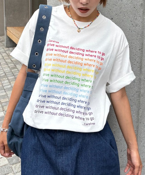 DOMMUNE メッセージプリント Tシャツ 2色セット セール】【UNISEX】【全12色展開】メッセージプリント半袖Tee（T