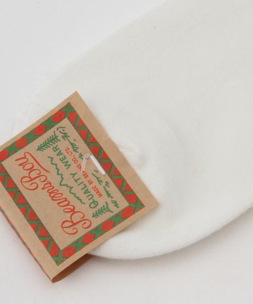 BEAMS BOY（ビームスボーイ）の「BEAMS BOY / ファー ソックス 15（ソックス/靴下・レディース・ホワイト/ブラック/ネイビー・ONE SIZE）」の8枚目の写真