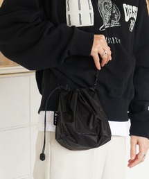 HIGHTIDE（ハイタイド）の「SKY スカイ Drop Bag ドロップバッグ 巾着 ミニ サコッシュ ショルダーバッグ（ショルダーバッグ）」