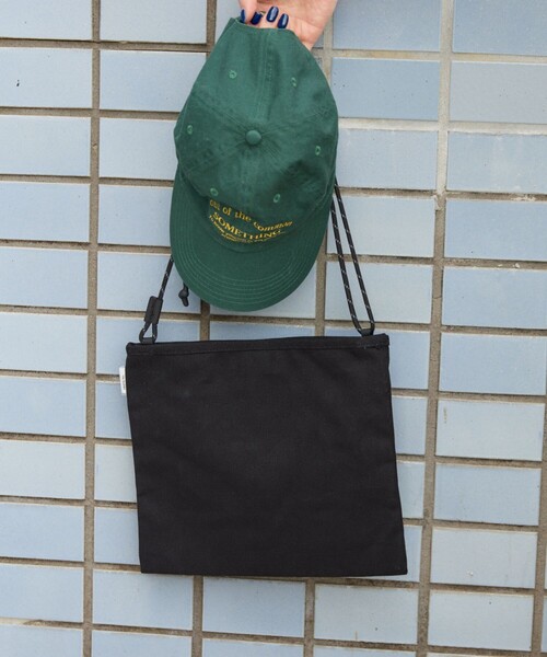 FREAK'S STORE（フリークスストア）の「限定展開　PROTO No./プロトナンバー　別注 SACOCHE/サコッシュ（ショルダーバッグ）（ボディバッグ/ウエストポーチ・レディース・ブラック/グレー/ナチュラル・ONE SIZE）」の19枚目の写真