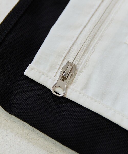 FREAK'S STORE（フリークスストア）の「限定展開　PROTO No./プロトナンバー　別注 SACOCHE/サコッシュ（ショルダーバッグ）（ボディバッグ/ウエストポーチ・レディース・ブラック/グレー/ナチュラル・ONE SIZE）」の11枚目の写真