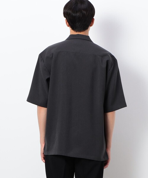 COMME CA ISM(コムサイズム)の「ファンクショナル バイカラー 羽織シャツ(シャツ/ブラウス・メンズ・ベージュ/ブラック/チャコール・MEDIUM/SMALL/LARGE)」の12枚目の写真