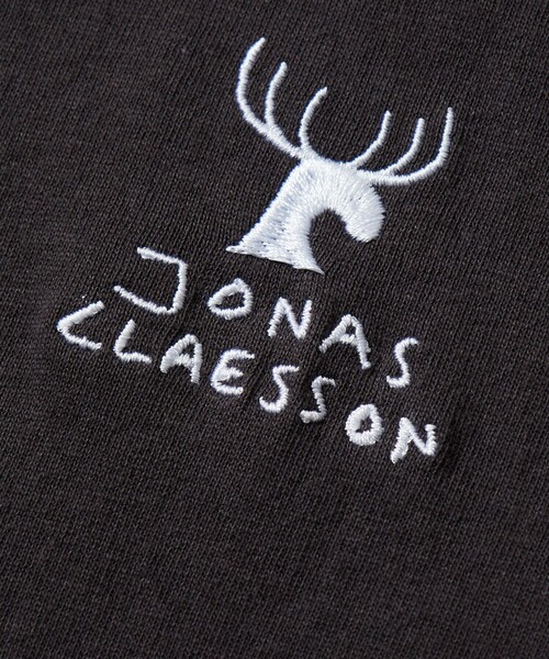 Jonas Claesson(ジョナスクレアッソン)の「JONAS CLAESSON/ジョナス クレアッソン Jelly Fun Tee/バックプリント/リラックスフィット(Tシャツ/カットソー・メンズ・ホワイト/グレー/ブラック・MEDIUM/LARGE)」の7枚目の写真