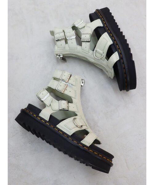 Dr. Martens(ドクターマーチン)の「【Dr.Martens】Olson(サンダル・レディース・ミント/ブラック・LARGE/MEDIUM)」の1枚目の写真