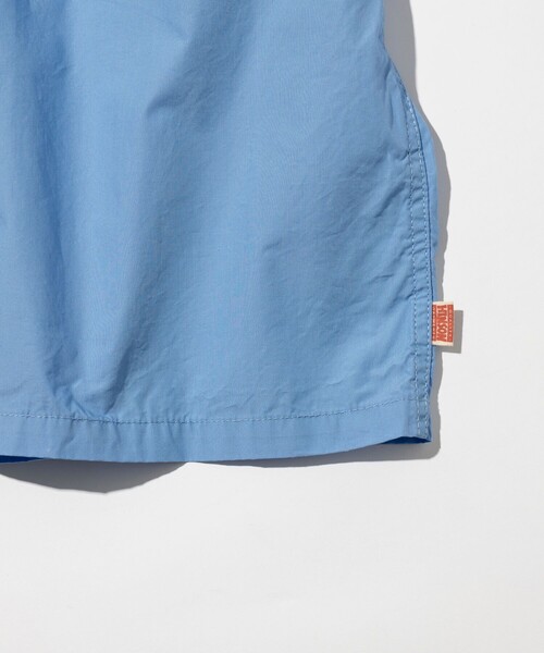 HINSON(ヒンソン)の「HINSON/ヒンソン フルジップカーデ ショートスリーブシャツ/ブロード/シャツ カーディガン/半袖(シャツ/ブラウス・メンズ・ホワイト/その他13/ブラック/サックスブルー/オフホワイト・LARGE/MEDIUM)」の8枚目の写真