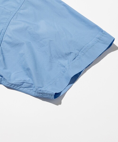 HINSON(ヒンソン)の「HINSON/ヒンソン フルジップカーデ ショートスリーブシャツ/ブロード/シャツ カーディガン/半袖(シャツ/ブラウス・メンズ・ホワイト/その他13/ブラック/サックスブルー/オフホワイト・LARGE/MEDIUM)」の12枚目の写真