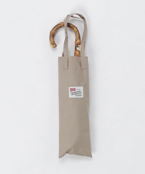 Traditional Weatherwear（トラディショナルウェザーウェア）の「TRADITIONAL WEATHERWEAR/FOLDING BAMBOO MINI（折りたたみ傘・レディース・ブラック/グレー系その他4・FREE）」の4枚目の写真