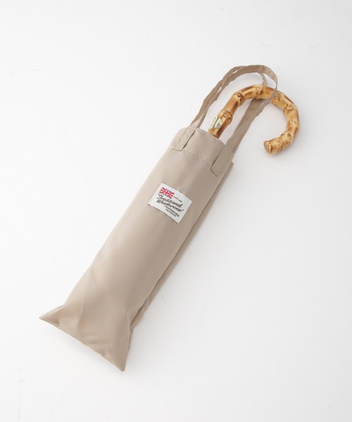 Traditional Weatherwear（トラディショナルウェザーウェア）の「TRADITIONAL WEATHERWEAR/FOLDING BAMBOO MINI（折りたたみ傘・レディース・ブラック/グレー系その他4・FREE）」の2枚目の写真