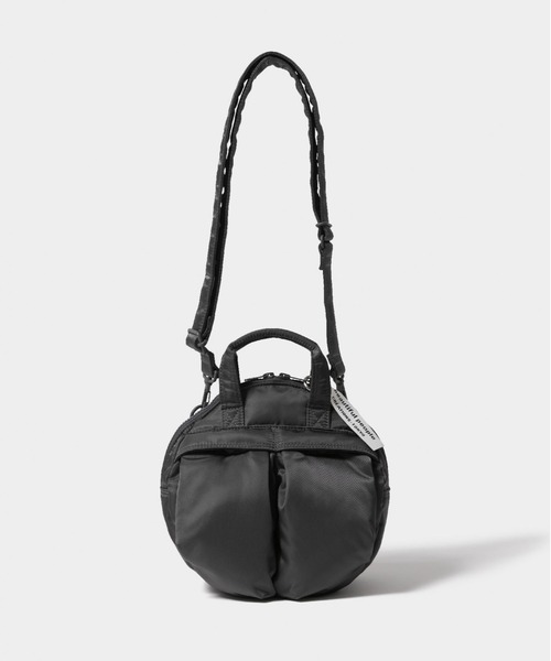 beautiful people(ビューティフルピープル)の「【beautiful people/ビューティフルピープル】POTR×bp helmet bag in nylon twill/ナイロンツイルヘルメットバッグ/ショルダーバッグ(ショルダーバッグ・レディース・ダークグレー/グリーン・FREE)」の5枚目の写真