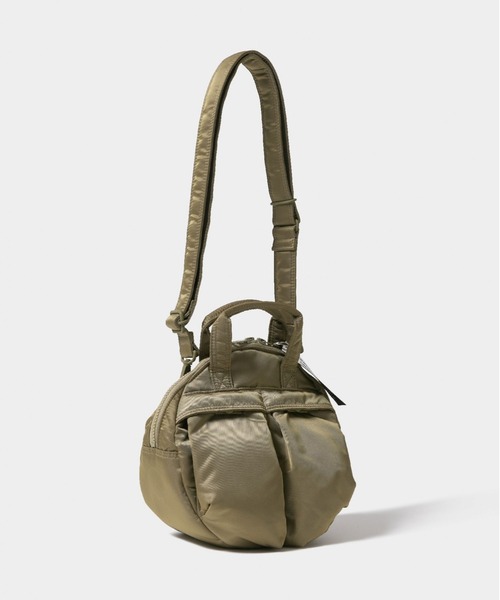 beautiful people(ビューティフルピープル)の「【beautiful people/ビューティフルピープル】POTR×bp helmet bag in nylon twill/ナイロンツイルヘルメットバッグ/ショルダーバッグ(ショルダーバッグ・レディース・ダークグレー/グリーン・FREE)」の9枚目の写真