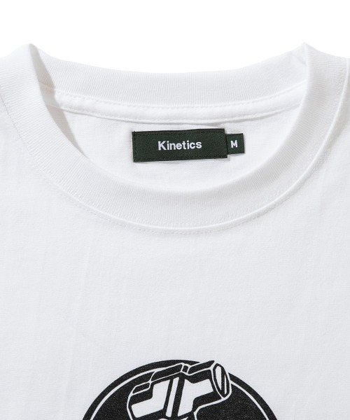 Kinetics（キネティクス）の「Kinetics WRECK T-SHIRT（キネティクス レック Tシャツ）（Tシャツ/カットソー・メンズ・ホワイト/ブラック/グリーン・MEDIUM）」の5枚目の写真